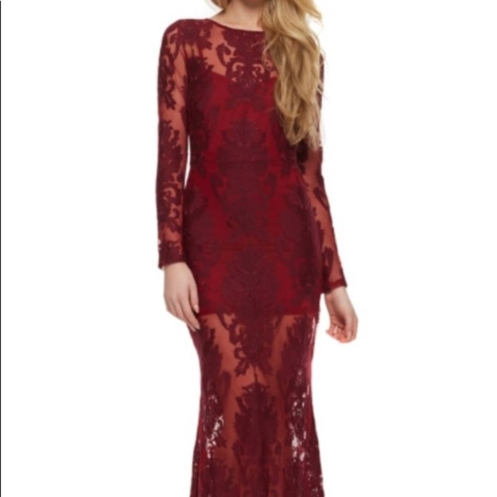 For Love and Lemons Temecula Maxi Dress NWOT